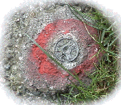 Grenzbolzen aus Aluminium